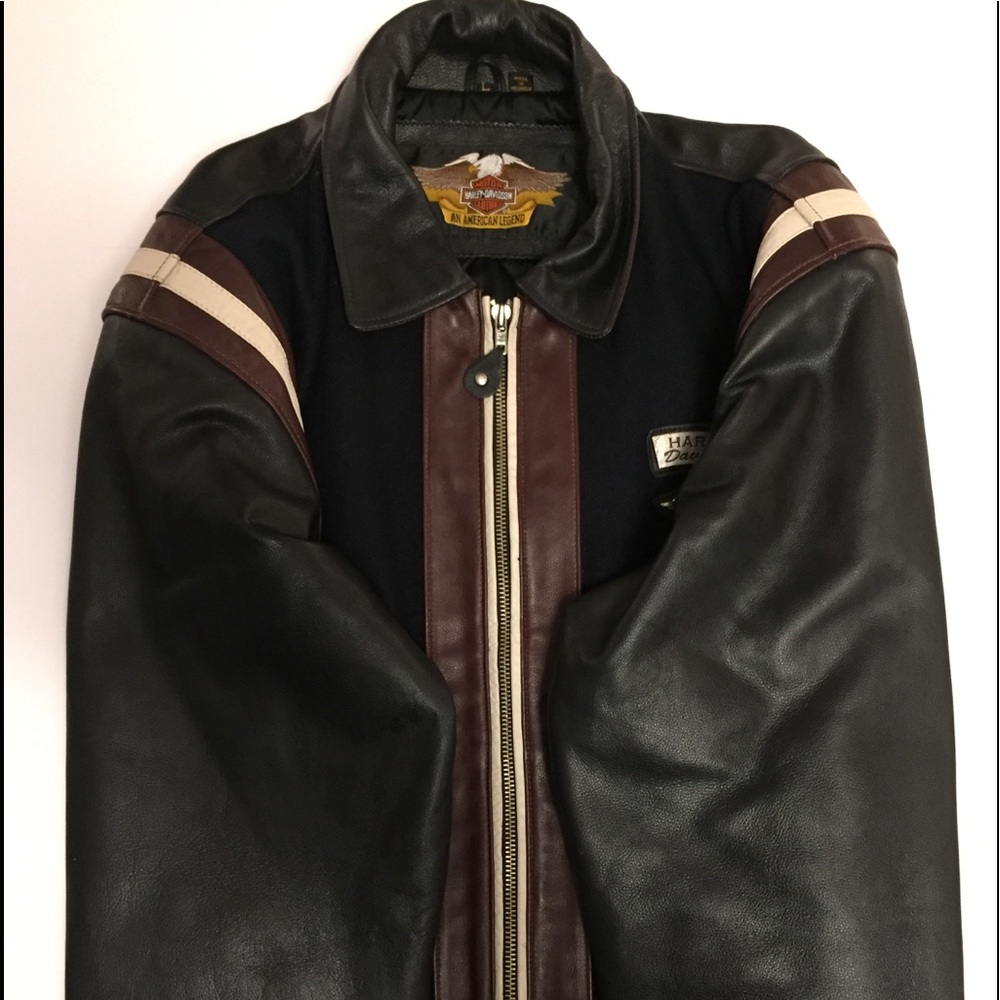 SOLD Men’s Harley Davidson Motorcycle Jacket - Picture 3 of 8
